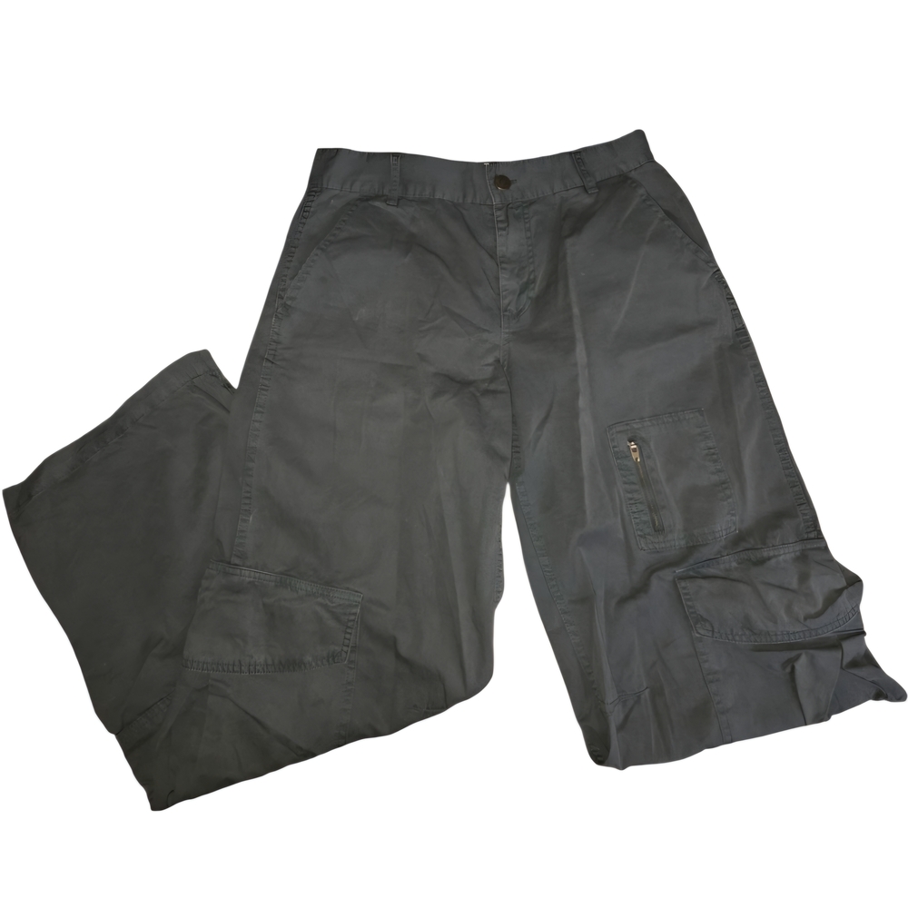 ☆BDG Green Cargo Wide Leg Pants☆